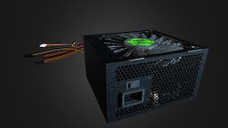 PC Power Supply +animation power, pc, build, supply, unit, animation