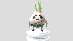 YoungOnionBoi cute, drawing, comic, onion, substancepainter, substance, character, art