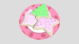 Larrys Christmas Cookies cookies, christmas, veggietales