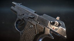Beretta 92 / VR ready handgun, vr, 92, beretta, weapon, gun