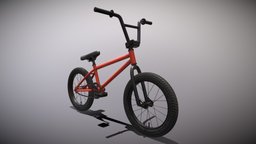 Freestyle BMX 3D model bike, freestyle, extreme-sport, bmx_bike