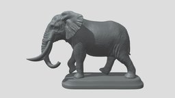 Elephant elephant, miniature, african, decor, statue, sculpture