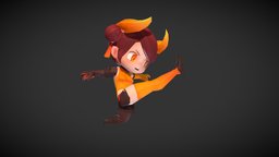 Kgirls01 chibi, action, character, girl, game