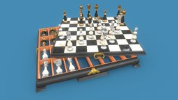 Tenebris Chess Board board, chess