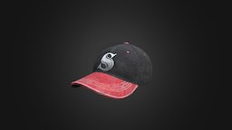 Vintage Baseball Hat (Black) cap, item, head, battlegrounds, pubg, pubgitems, skin