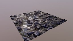 stylized ground forest, materials, ground, stylised