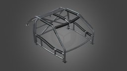 Heavy Duty Roll Cage automobile, roll, cage, parts, safety, kitbash, rollcage, jdm, kitbashing, racing, car