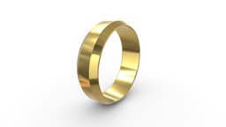 Chamfered Edge Ring stl, jewellery, jewel, jewelry, fashion, prototype, silver, golden, sterling, rapid-prototyping, sterlingsilver, ring, gold