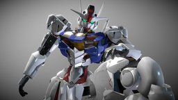 XVX-016 Gundam Aerial ガンダムエアリアル mecha, gundam, noai