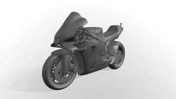 Yamaha YZF-M1 Racing 2020 Ready to Print STL stl, bike, printing, hotwheels, yamaha, motorbike, moto, motorcycle, legendary, collection, m1, miniatures, print, printable, 3d-printing, valentino, 2020, motogp, yzf, rossi, stlfiles, vehicle, sci-fi, racing, 3dmodel, yzf-m1, impresion-3d, 3d-printer-files, racing-bike-2020, valentino-rossi