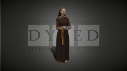 Iron Age Lady cc-character, character, game, animation, animated, rigged