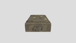 Ammo crate world, crate, soviet, worn, ammo, millitary, russia, old, box
