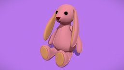 rabbit doll rabbit, kid, doll