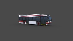 NovaBus LFS Transit Bus bus, transit, ttc, substancepainter, substance, novabus