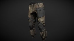 Pants with knee pads in camouflage knee, pants, camouflage, pads