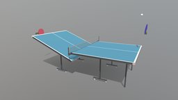 Ping Pong table table, tennis, pingpong, game, sport