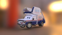 Pixars Bluth Stair Car 