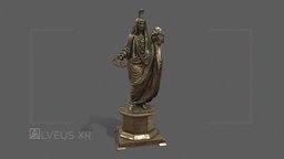 Estatuilla de Genius | Genius Statuette bronze, roman, esculpture, genius, archaeology, larario