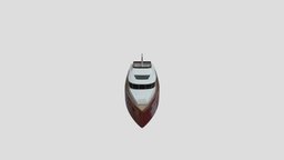 boat 9 AM241 Archmodel transportation, yacht, ships, boats, motorboat, ship, boat