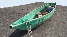 Sandy fishing boat japan, realitycapture, photogrammetry