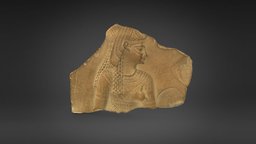 Fragment de stèle figurant une déesse egypt, bas-relief, louvre, museum, woman, moulage, deesse, ptolemaic-art, noai