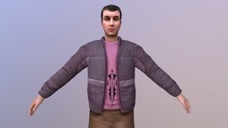 MAN 30 -WITH 250 ANIMATIONS body, boy, people, tattoo, young, dress, realistic, old, movie, gentleman, gents, mens, men, aniamted, rigged-character, character, cartoon, 3d, lowpoly, man, animation, animated, human, rigged, highpoly