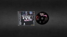 PSONE Resident Evil 3 Nemesis (NTSC) jewel, valentine, resident, capcom, cd, box, cadsoft, 3, ps1, nemesis, psone, jill, game, horror, evil