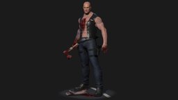 The Rider action, muscle, muscles, hero, biker, heroes, actionfigure, strong, muscular, zombies, muscleman, heroic, strongman, bikers, horrorgame, horrors, zombieapocalypse, musculature, horrormovie, horrorgamecharacter, horror-genre, zombie-creature, horror, zombie, bikerboys
