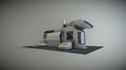 Sci Fi Enclosure hub, scifiprops, concept, vertascan