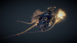 Star Conflict Gunship "Wolfhound" games, star_conflict, starconflict, gameart, scifi, space, spaceship