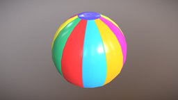 Beach Ball balloon, float, sports, sand, play, rainbow, beach, artistic, plage, stripe, motley, game, ball, sea