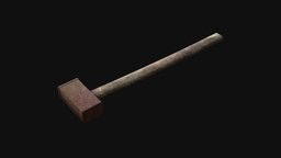 Hammer uv, assets, hammer, rusty, props, props-assets, gamereadyasset, props-game-assets, gameready-lowpoly, props-assets-environment-assets, 3d, pbr, lowpoly, gameready, propsgaming