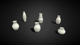 Urns assets, medieval, pottery, urns, decoration, fantasy
