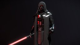 Imperial Inquisitor Vanghorn empire, imperial, lightsaber, sith, charactermodel, science-fiction, digital3d, inquisitor, weapon, character, starwars