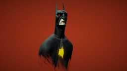 BATMAN batman, zbrush-sculpt, zbrush, stylized