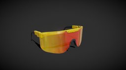 Vipers 1993 full, pit, unreal, viper, swag, yolo, glasses, yellow, eyewear, shades, ue4, drip, polarized, glass, 3d, blender, pbr, gameart, download, pitviper, pit-viper