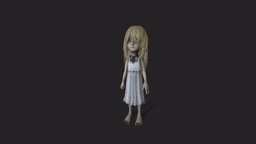 Little Nightmares Celine. fanart, child, game-ready, fanfiction, character, girl, game, free, little-nightmares