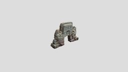 Altar G2 esculpture, copan, honduras, worldheritagesite, mayan-culture, mayan-artwork, maya, archaeology, archaeology-3dmodel-photogrammetry, mayan-civilization, copankanazawa2022
