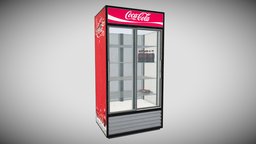 Coca Cola Refrigerator drink, food, cake, store, refrigerator, fridge, coca-cola, cold, beverages