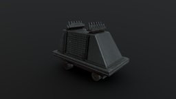 Star Wars Mouse Droid control, mouse, empire, back, death, rc, prop, sw, realtime, new, droid, remote, original, imperial, wars, a, star, corridor, destroyer, hope, mice, ot, strikes, trilogy, mse, anh, andor, substancepainter, substance, painter, pbr, lowpoly, low, poly, starwars, car, robot, mse-6