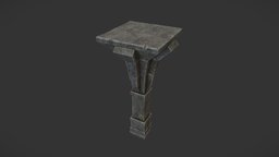 Ceiling Support New dungeon, medievil, gamedev, props, substancepainter, unity3d