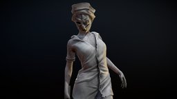 Nurse nurse, 3dprinting, silenthill, zbrush-sculpt, zbrush