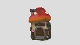 Mushroom House mushroom, mouse, houdini, house, scaniverse