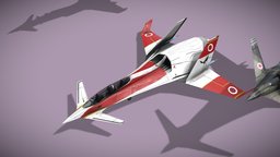I-20 Firehawk concept jet fighter stealth, airplane, fighter, generic, interceptor, aircraft, jet, supersonic, vehicle, lowpoly, military, gameasset, plane, concept