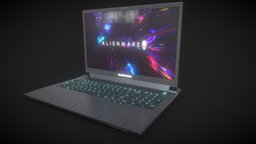 Dell Alienware M17 computer, gaming, pc, laptop, unreal, cryengine, gamer, notebook, alienware, game-ready, dell, mayalt, gaming-laptop, maya, unity, pbr, substance-painter, laptop-gamer, notebook-gamer