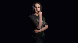 Female Poses pose, cc-character, character, girl, game, animation, animated, rigged