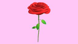 Rose tree, plant, red, flower, vase, valentine, love, rose, leaf, thorn, bunga, redrose, leaves, mawar, daun, duri