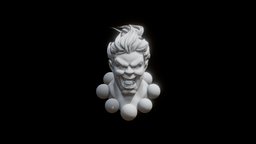 Day01_SculptJanuary2018 akuma, sculptjanuary18-sculptjanuary-mouth, street