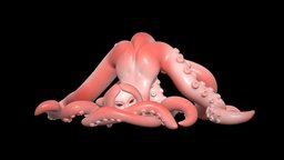 Otopus Girl octopus, ocean, tenticles, monstergirl, stylizedcharacter, girl, female, stylized, monster