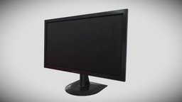 LCD Monitor Gameready office, computer, pc, prop, display, low-poly, asset, lowpoly, screen